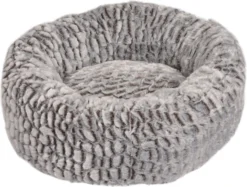 Flamingo Panier Snoozzy Rond Gris/noir Dia. 50x18cm