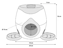 Flamingo Jouet Chien Wilson Jouet Automatique De Balle Et Friandises Interactif+ Balle De Tennis 18cm -Magasin De Fournitures Pour Animaux Et Chiens De Qualité 05082298cb97b99f2558e5fd1f99a66204bb6926711fc2c50e4abff9f7b019d6 scaled