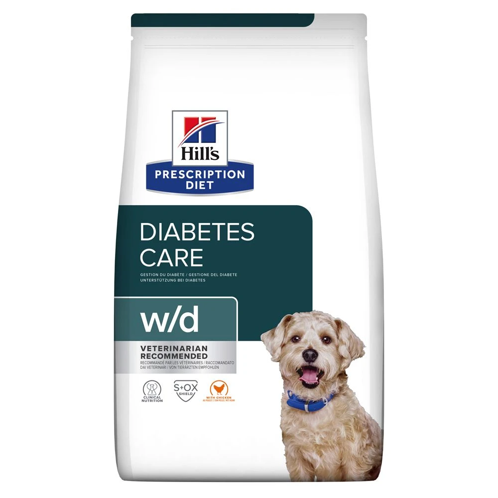 Hill's Presription Diet W/D Diabetes Croquettes Pour Chien Au Poulet 10 Kg 1 Hill's Presription Diet W/D Diabetes Croquettes Pour Chien Au Poulet 10 Kg
