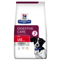 Hill's Prescription Diet I/d Stress Digestive Mini Croquettes Pour Petit Chien Au Poulet 6Kg