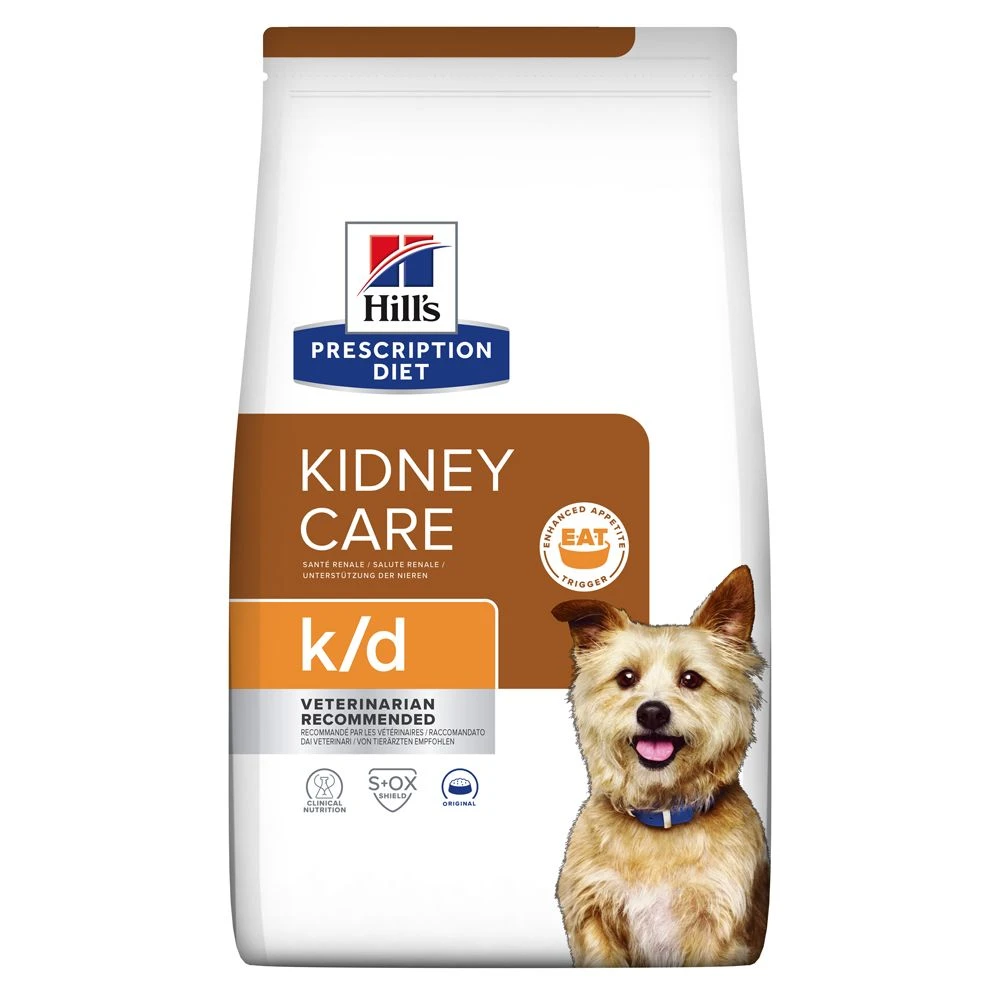 Hill's Prescription Diet K/D Kidney Care Croquettes Pour Chien Au Poulet - 12Kg 1 Hill's Prescription Diet K/D Kidney Care Croquettes Pour Chien Au Poulet - 12Kg