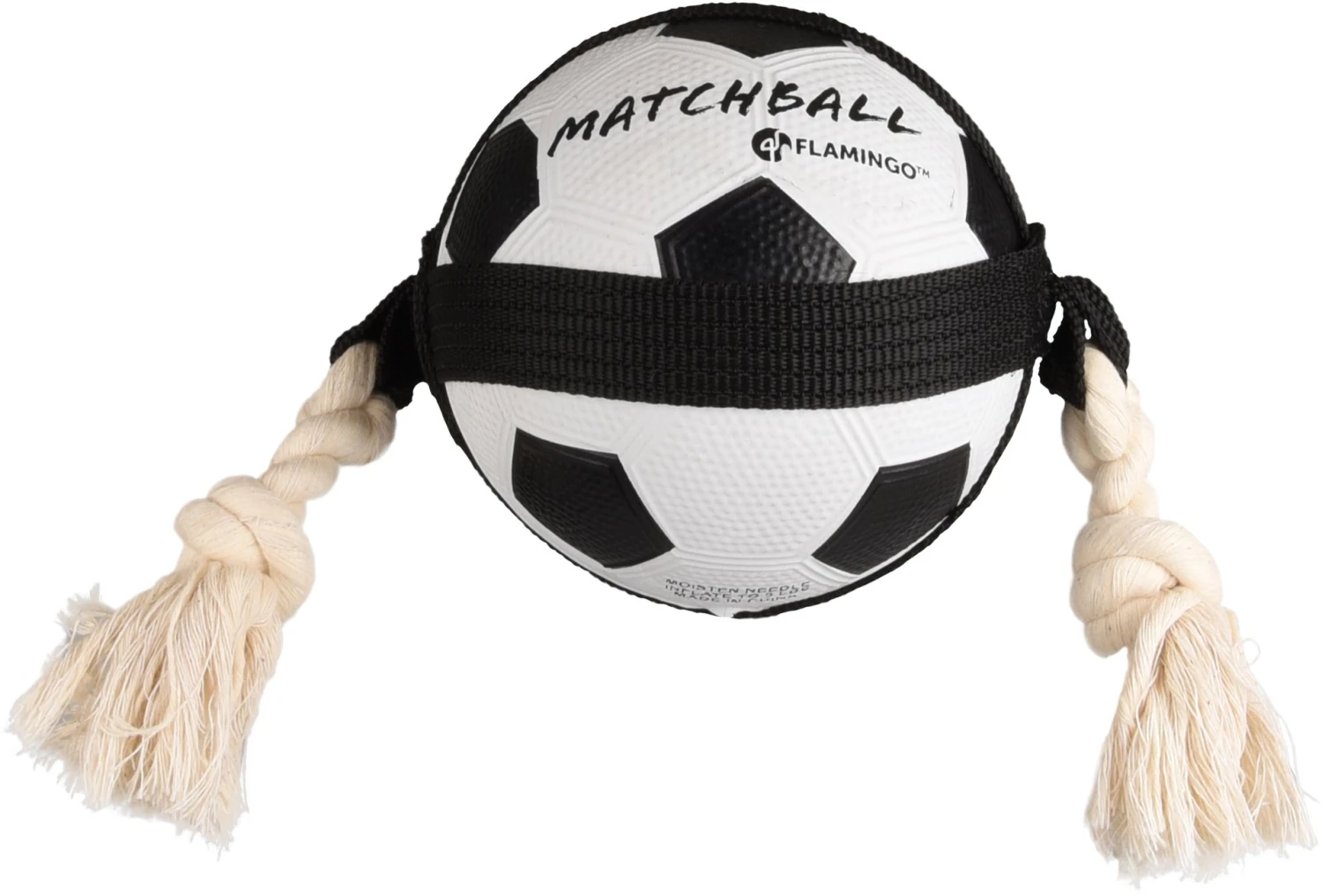 Flamingo Jouet Chien Matchball Balle De Foot 12,5cm 1 Flamingo Jouet Chien Matchball Balle De Foot 12,5cm