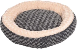 Flamingo Panier Cuddly Rond Gris Dia. 70x18cm