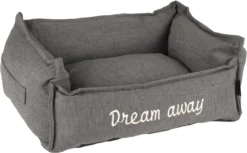 Flamingo Panier Dream Away Rectangulaire Fermeture Eclair Gris 50x40x20cm -Magasin De Fournitures Pour Animaux Et Chiens De Qualité 1e2740af318a42e07b0081207d85bb5aeebba38f3f028c064e201fb1cd6695f9