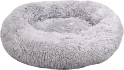 Flamingo Panier Krems Rond Gris Clair 50cm