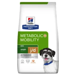 Hill's Prescription Diet J/D Metabolic + Mobility Mini Croquettes Pour Petit Chien Au Poulet - 3Kg