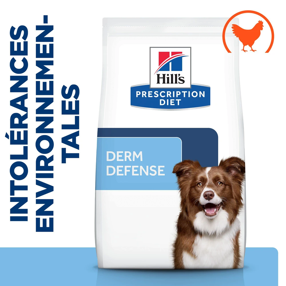 Hill's Prescription Diet Derm Defense Croquettes Pour Chien Au Poulet 1,5 Kg 2 Hill's Prescription Diet Derm Defense Croquettes Pour Chien Au Poulet 1,5 Kg – Image 2