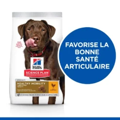 Hill's Science Plan Adult Healthy Mobility Croquettes Pour Grand Chien Au Poulet 14 Kg -Magasin De Fournitures Pour Animaux Et Chiens De Qualité 52742026015 2 science plan healthy mobility chien adulte large croquettes poulet
