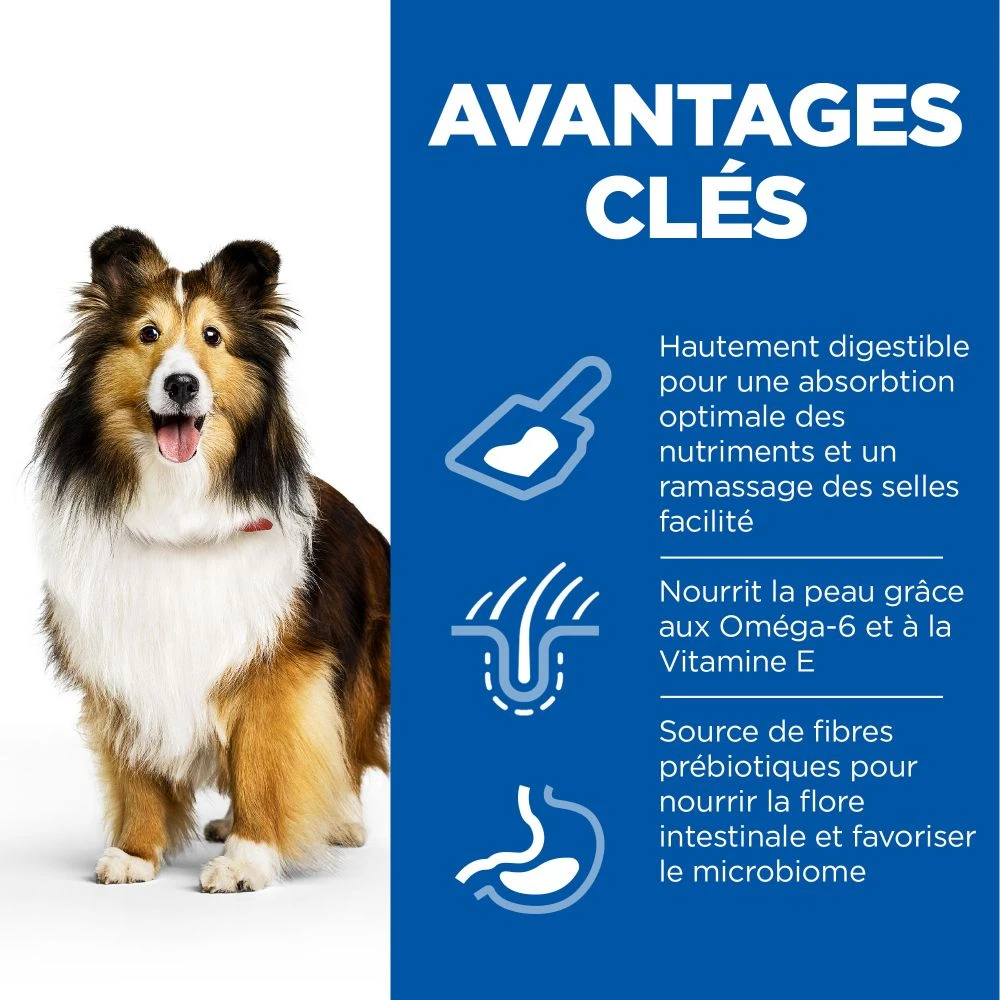 Hill's Hill’s Science Plan Adult Sensitive Stomach & Skin Poulet 14kg 5 Hill's Hill’s Science Plan Adult Sensitive Stomach & Skin Poulet 14kg – Image 5