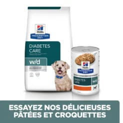 Hill's Prescription Diet W/D Diabete Croquettes Pour Chien Au Poulet 4 Kg -Magasin De Fournitures Pour Animaux Et Chiens De Qualité 52742043128 5 FR
