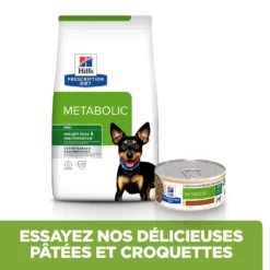 Hill's Prescription Diet Metabolic Mini Croquettes Pour Petit Chien Au Poulet 1 Kg -Magasin De Fournitures Pour Animaux Et Chiens De Qualité 52742047188 5 FR