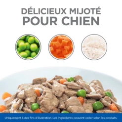 Hill's Science Plan Healthy Cuisine Mijoté Pour Chien Adulte Au Poulet Et Légumes Ajoutés -Magasin De Fournitures Pour Animaux Et Chiens De Qualité 52742050393 8 FR science plan chien adult healthy cuisine mijotes sachet repas poulet boeuf 12x90g