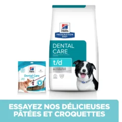 Hill's Prescription Diet T/D Dental Care Croquettes Pour Chien Au Poulet - 10 Kg -Magasin De Fournitures Pour Animaux Et Chiens De Qualité 52742402703 5 FR 1