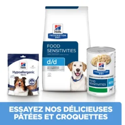 Hill's Prescription Diet D/D Sensitivities Pour Chien Au Canard Et Au Riz 1,5Kg -Magasin De Fournitures Pour Animaux Et Chiens De Qualité 52742917900 5 FR