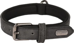 Flamingo Collier Delu Noir 31/39cm 20mm