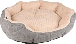 Flamingo Panier Pour Chien Zupo Octogonal Gris 75x65x18cm