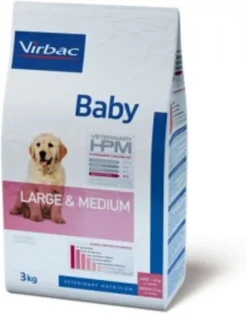 Virbac Veterinary Hpm Baby Large & Medium Pour Chien 12kg