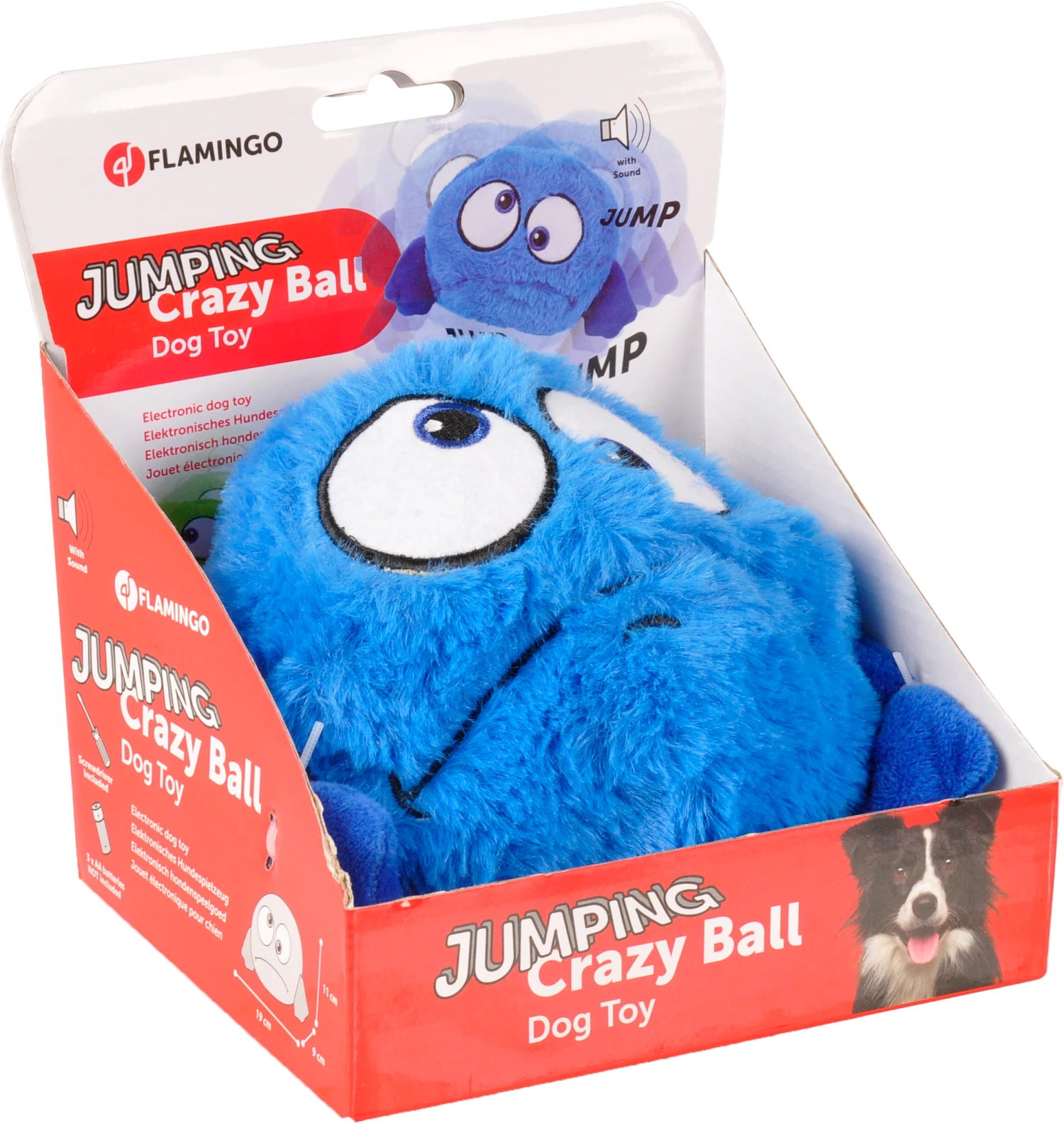 Flamingo Jumping Ball Bleu 2 Flamingo Jumping Ball Bleu – Image 2