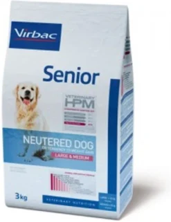 Virbac Veterinary Hpm Senior Neutered Large & Medium Pour Chien 12kg