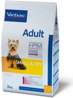 Virbac Veterinary Hpm Adult Small & Toy Pour Chien 3kg