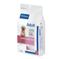 Virbac Veterinary Hpm Adult Large & Medium Pour Chien 3kg -Magasin De Fournitures Pour Animaux Et Chiens De Qualité HPM Chien Adult Large Medium 3Kg 1 FR