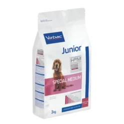 Virbac Veterinary Hpm Junior Special Medium Pour Chien 3kg -Magasin De Fournitures Pour Animaux Et Chiens De Qualité HPM Chien Junior Special Medium 3Kg 2 FR