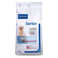 Virbac Veterinary Hpm Senior Neutered Large & Medium Pour Chien 3kg -Magasin De Fournitures Pour Animaux Et Chiens De Qualité HPM Neutered Chien Senior LM 12Kg 5 FR
