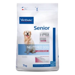 Virbac Veterinary Hpm Senior Neutered Large & Medium Pour Chien 3kg -Magasin De Fournitures Pour Animaux Et Chiens De Qualité HPM Neutered Chien Senior LM 7Kg 4 FR