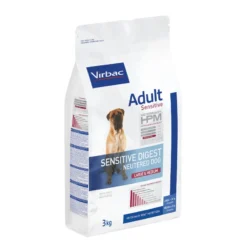 Virbac HPM Adult Sensitive Digest Neut Large & Medium Pour Chien 3kg -Magasin De Fournitures Pour Animaux Et Chiens De Qualité HPM Neutered Chien Sensi Digest Adult LM 3Kg 2 FR