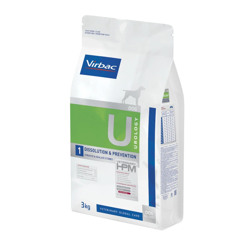 Virbac HPM Urology Struvite Diss & Prevention U1 Pour Chien 3kg 2 Virbac HPM Urology Struvite Diss & Prevention U1 Pour Chien 3kg – Image 2