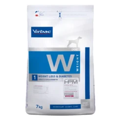 Virbac HPM Weight Loss & Diabetes W1 Pour Chien 3kg -Magasin De Fournitures Pour Animaux Et Chiens De Qualité VET HPM Chien Weight Loss Diabetes 7kg 4 FR