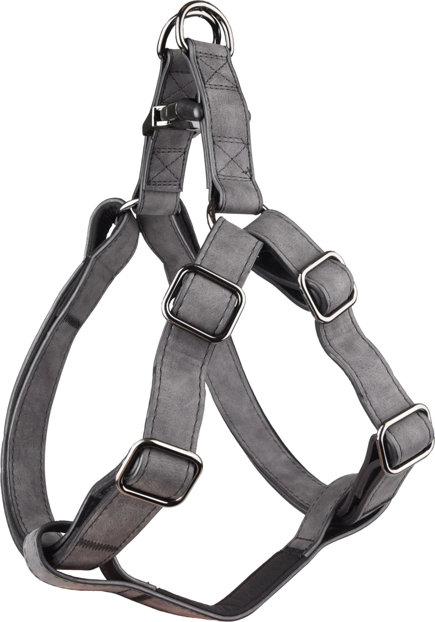 Flamingo Harnais Step&go Delu Noir 65-100cm 25mm 1 Flamingo Harnais Step&go Delu Noir 65-100cm 25mm