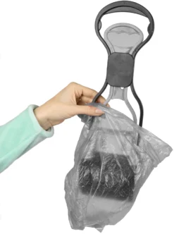Flamingo Pelle Ramasse-crottes Easy Scoop Noir/gris L 15x12,5x61,5cm -Magasin De Fournitures Pour Animaux Et Chiens De Qualité e073159fde7d44542013d82cb6d92bea6d8829df447de7ab41c76758b9a1848e scaled