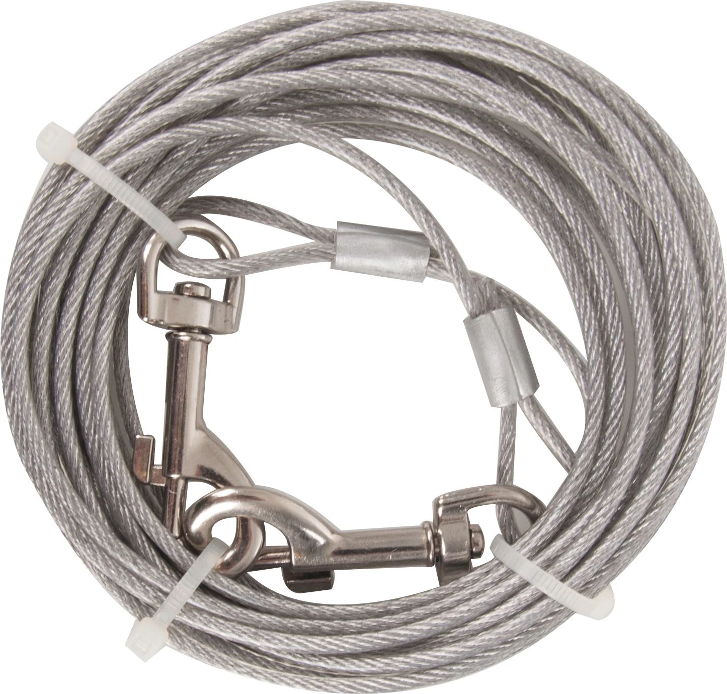 Flamingo Câble De Niche Plastifié Blanc 5m 6mm 1 Flamingo Câble De Niche Plastifié Blanc 5m 6mm