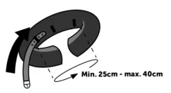 Flamingo Collier Gonflable Pour Chiens Gofi M -Magasin De Fournitures Pour Animaux Et Chiens De Qualité eeaf61cbe09f650a9b277e26e19882cd6b3b9033949cb076cbe9b33dec8e8f8d