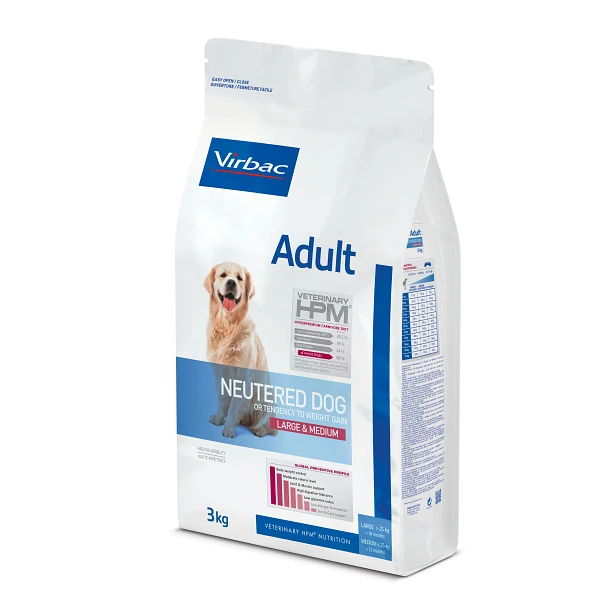 Virbac Veterinary Hpm Adult Neutered Large & Medium Pour Chien 7kg 2 Virbac Veterinary Hpm Adult Neutered Large & Medium Pour Chien 7kg – Image 2
