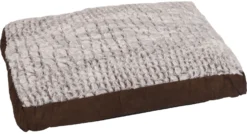 Flamingo Coussin Snoozzy Rectangulaire Fermeture Eclair Brun 80x55x10cm