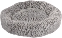 Flamingo Panier Snoozzy Rond Gris/noir Dia. 70x18cm