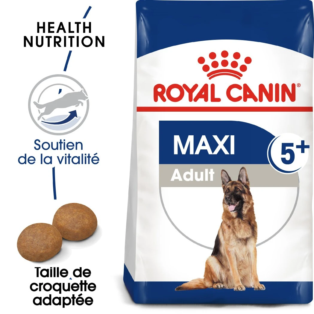 Royal Canin Maxi Adult 5+ Pour Chien 4kg 2 Royal Canin Maxi Adult 5+ Pour Chien 4kg – Image 2