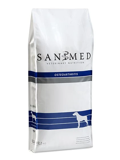 Sanimed Osteoarthrite Croquettes Pour Chiens 12,5kg 1 Sanimed Osteoarthrite Croquettes Pour Chiens 12,5kg